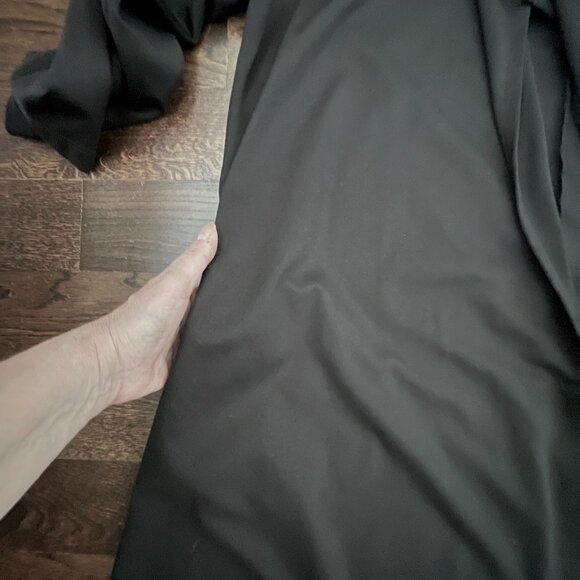 Bryn Walker Black Open Front Cardigan Jacket Duster with pockets-XL/L - Picture 6 of 9